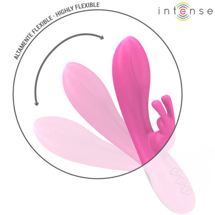 INTENSE - RANDALL RABBIT VIBRADOR 10 VIBRAÃÃES ROSA