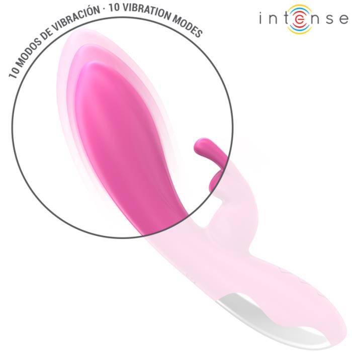 INTENSE - RANDALL RABBIT VIBRADOR 10 VIBRAÃÃES ROSA