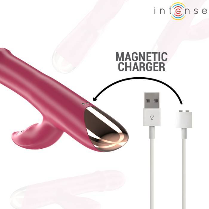 INTENSE - CHLOE MULTIFUNCIONAL VIBRADOR 3 EM 1 VERMELHO