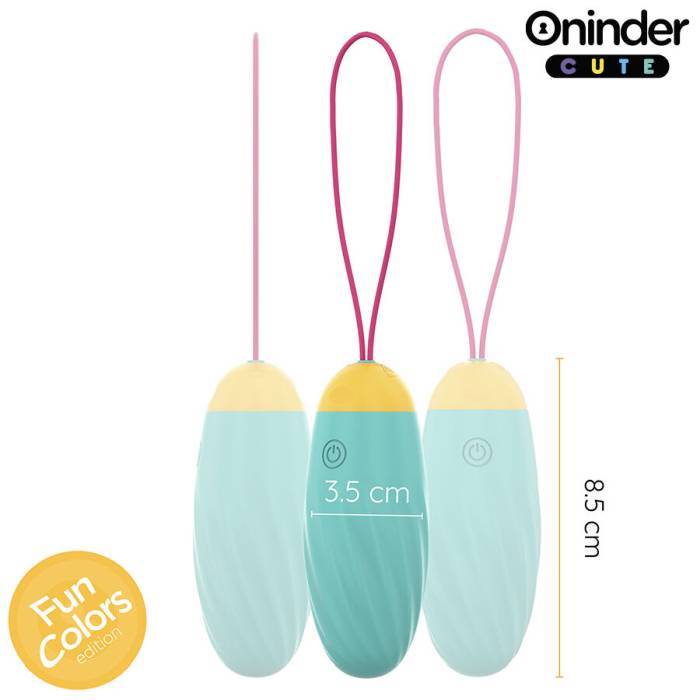 ONINDER CUTE - OVO DE SILICONE VIBRO-GIRATÃRIO LOVE PLEASURE - APLICATIVO MUNDIAL GRATUITO