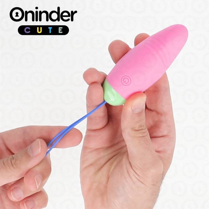 ONINDER CUTE - OVO VIBRO-GIRATÃRIO LOVE PLEASURE 360 SILICONE - APLICATIVO MUNDIAL GRATUITO