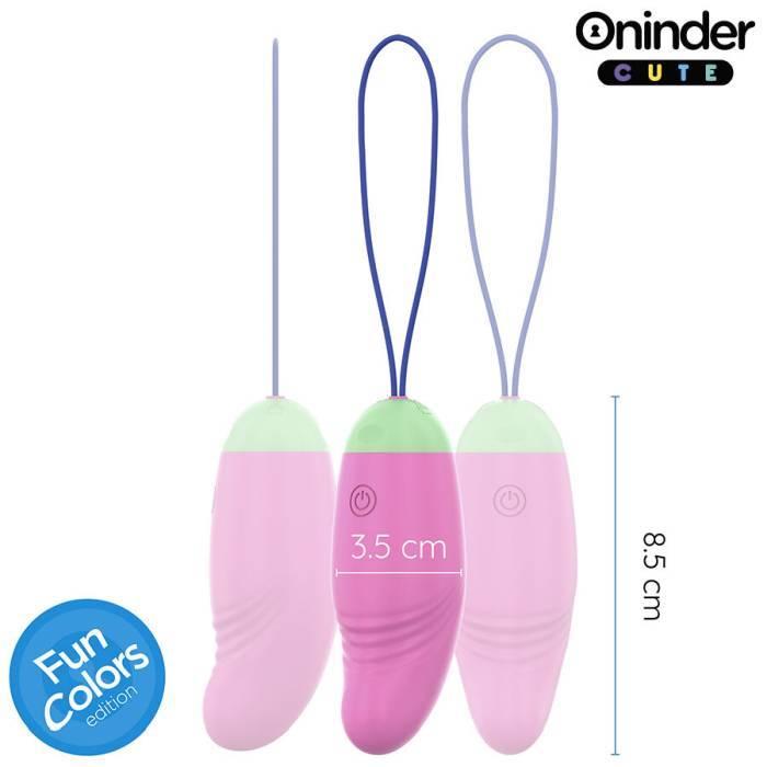 ONINDER CUTE - OVO VIBRO-GIRATÃRIO LOVE PLEASURE 360 SILICONE - APLICATIVO MUNDIAL GRATUITO