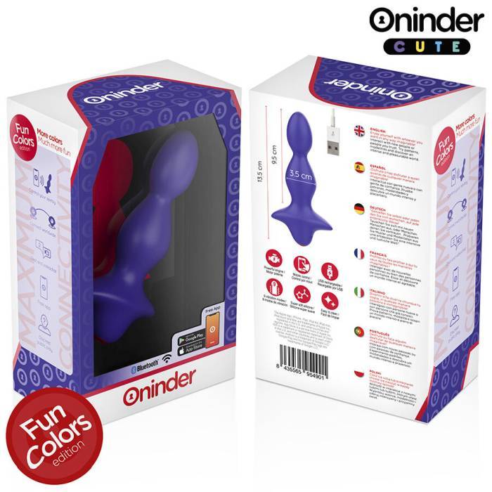 ONINDER CUTE - PLUG ANAL VIBRANTE LOVE BUTT - APLICATIVO MUNDIAL GRATUITO