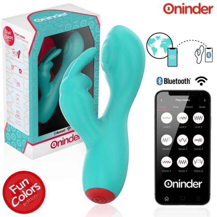 ONINDER CUTE - LOVE BUNNY VIBRADOR CLITÃRISMO PONTO G - APLICATIVO MUNDIAL GRATUITO