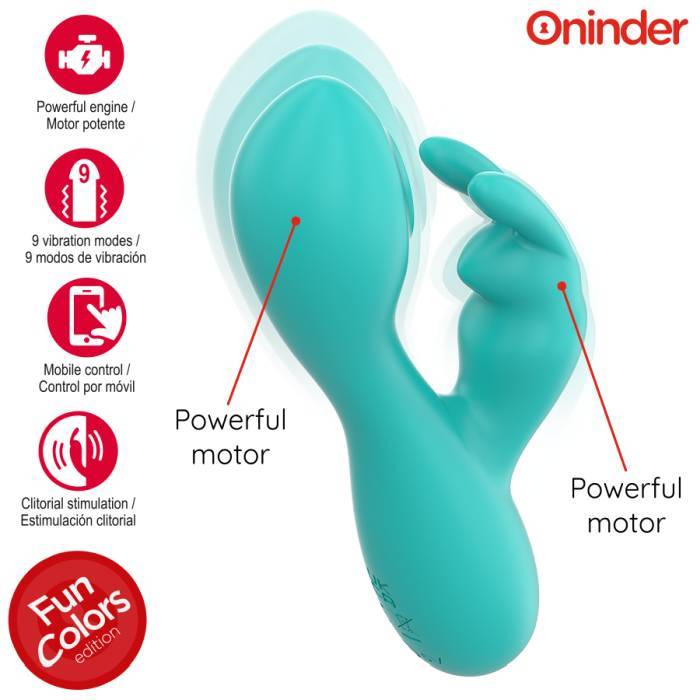 ONINDER CUTE - LOVE BUNNY VIBRADOR CLITÃRISMO PONTO G - APLICATIVO MUNDIAL GRATUITO