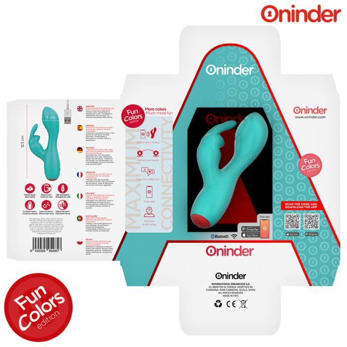 ONINDER CUTE - LOVE BUNNY VIBRADOR CLITÃRISMO PONTO G - APLICATIVO MUNDIAL GRATUITO