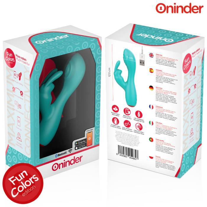 ONINDER CUTE - LOVE BUNNY VIBRADOR CLITÃRISMO PONTO G - APLICATIVO MUNDIAL GRATUITO
