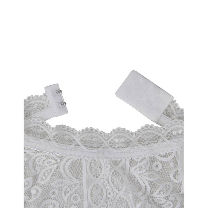 SUBBLIME - 953867 BODY DE RENDA BRANCO L/XL