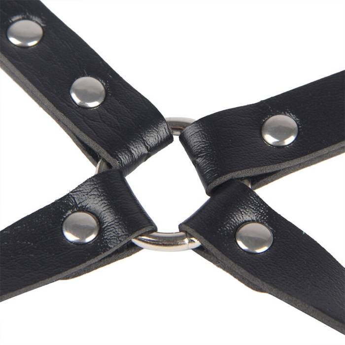 SUBBLIME - 953690 ALGEMAS COM CINTO DE BONDAGE PRETO TAMANHO ÃNICO