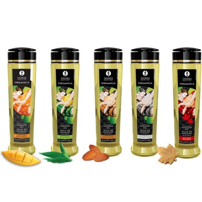 SHUNGA - ÃLEO DE MASSAGEM BIO MANGO 240 ML