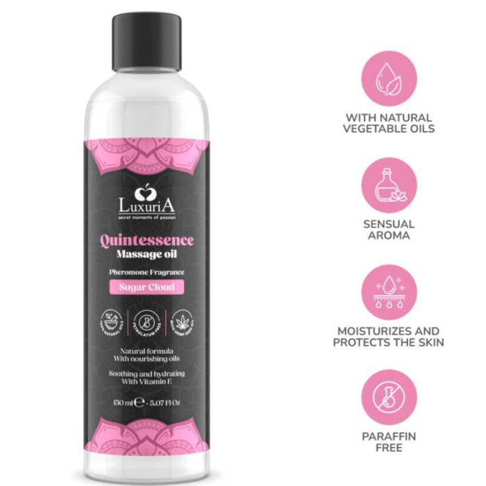 INTIMATELINE LUXURIA - ÃLEO DE MASSAGEM SUGAR CLOUD 150 ML
