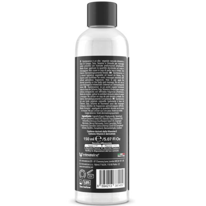 INTIMATELINE LUXURIA - ÃLEO DE MASSAGEM CHOCOLATE 150 ML