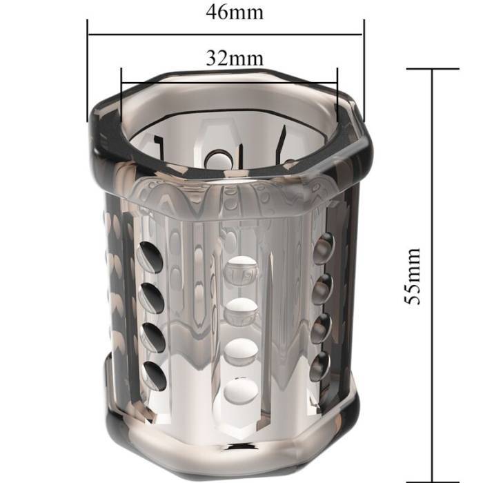 PRETTY LOVE - MANGA PENIS RONAEL SUPER ELÃSTICA TRANSPARENTE