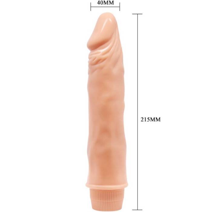 BAILE - VIBRADOR REALISTA ANÃO 21 CM CARNE