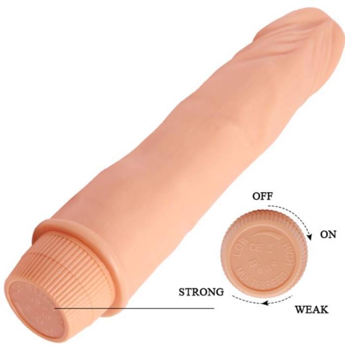 BAILE - VIBRADOR REALISTA ANÃO 21 CM CARNE