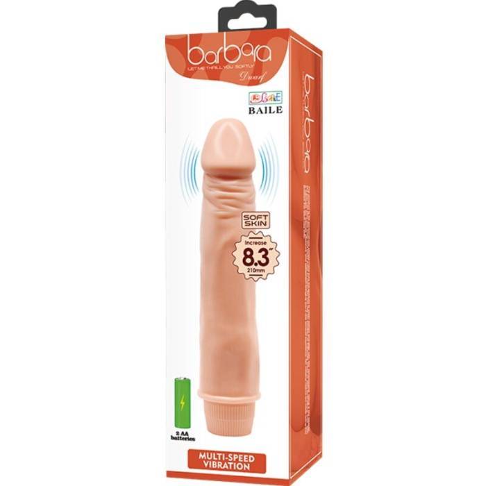 BAILE - VIBRADOR REALISTA ANÃO 21 CM CARNE