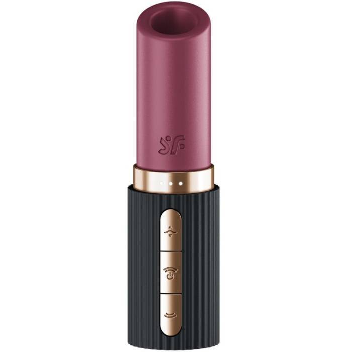 SATISFYER - PRO 2 KISS WAVE ESTIMULADOR DE CLITÃRIS GARNET / PRETO