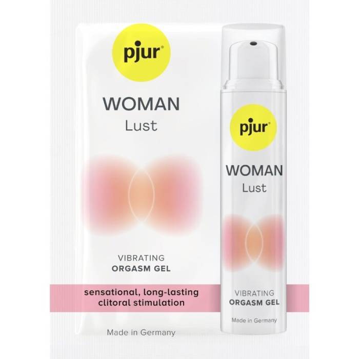 PJUR - GEL VIBRATÃRIO WOMAN LUST DOSE ÃNICA PARA ORGASMO 1,5 ML