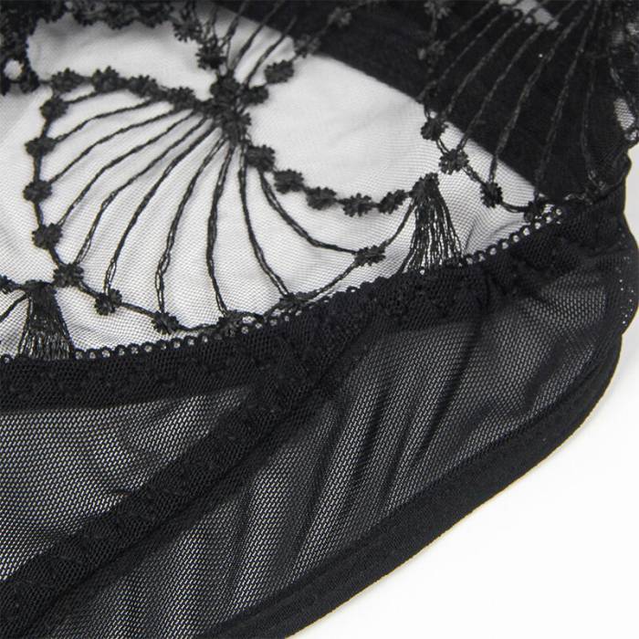SUBBLIME - 955229 BODY TRANSPARENTE COM RENDA OCA PRETO L/XL