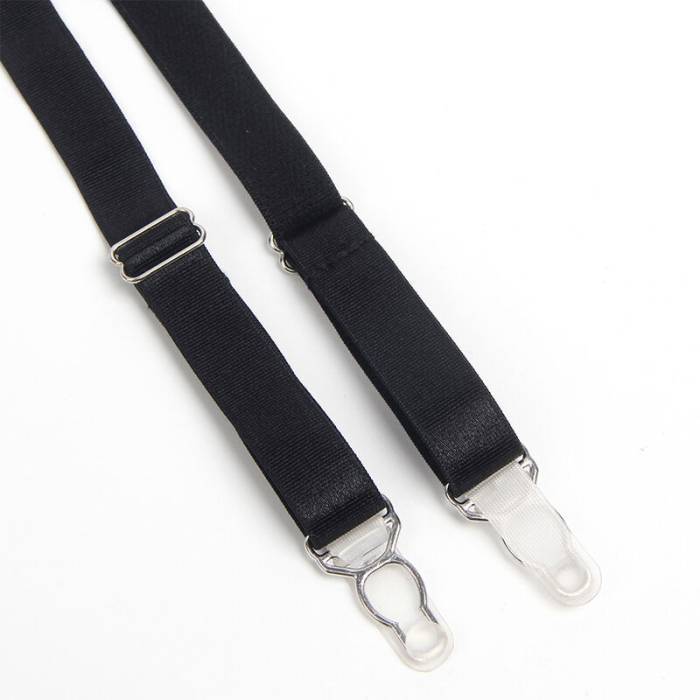 SUBBLIME - 955243 SUTIÃ BONDAGE PRETO COM CONJUNTO DE LIGA L/XL