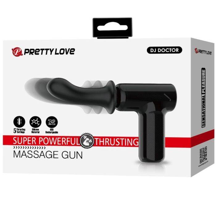 PRETTY LOVE - DJ DOCTOR MASSAGER 5 CONFIGURAÃÃES PRETO