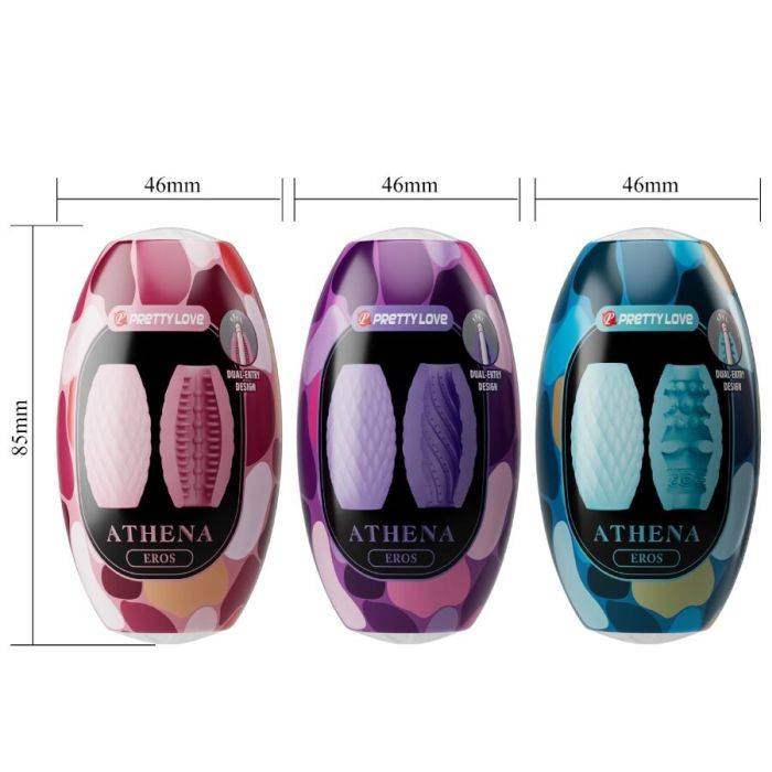 PRETTY LOVE - ATHENA EROS PACK 15 MASTURBADORES MASCULINOS VARIOS