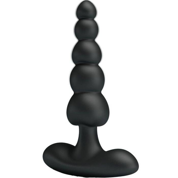 PRETTY LOVE - VIBRADOR ANAL SIDNEY 10 VIBRAÃÃES PRETO