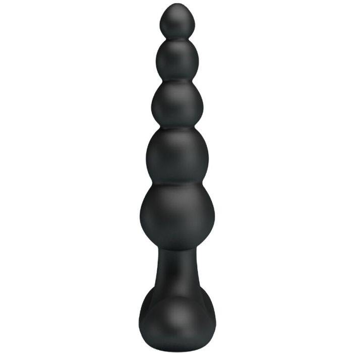 PRETTY LOVE - VIBRADOR ANAL SIDNEY 10 VIBRAÃÃES PRETO