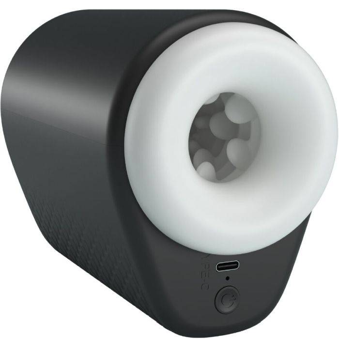 PRETTY LOVE - DJ GIRL MASTURBADOR MASCULINO COM VIBRAÃÃO 5 CONFIGURAÃÃES NEGRO