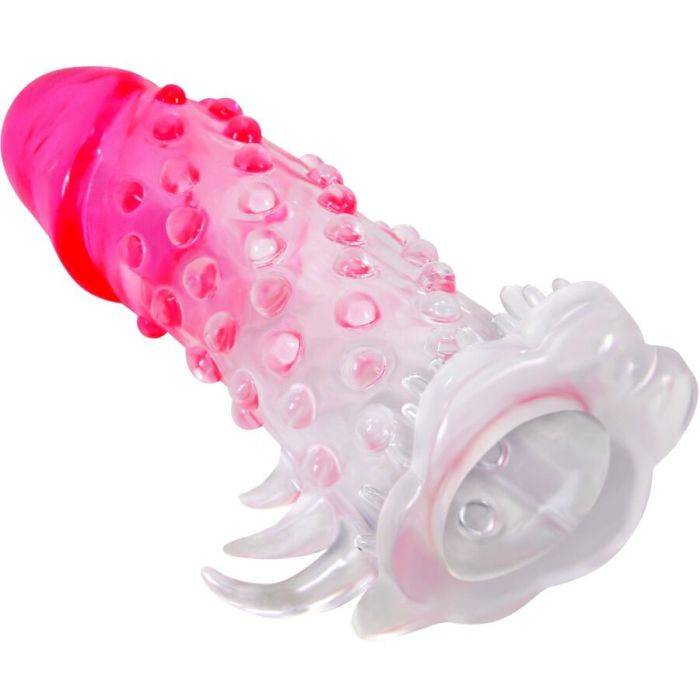 PRETTY LOVE - BAINHA DE AMPLIAÃÃO REALISTA WILFORD COM PÃNIS EM RELEVO ROSA