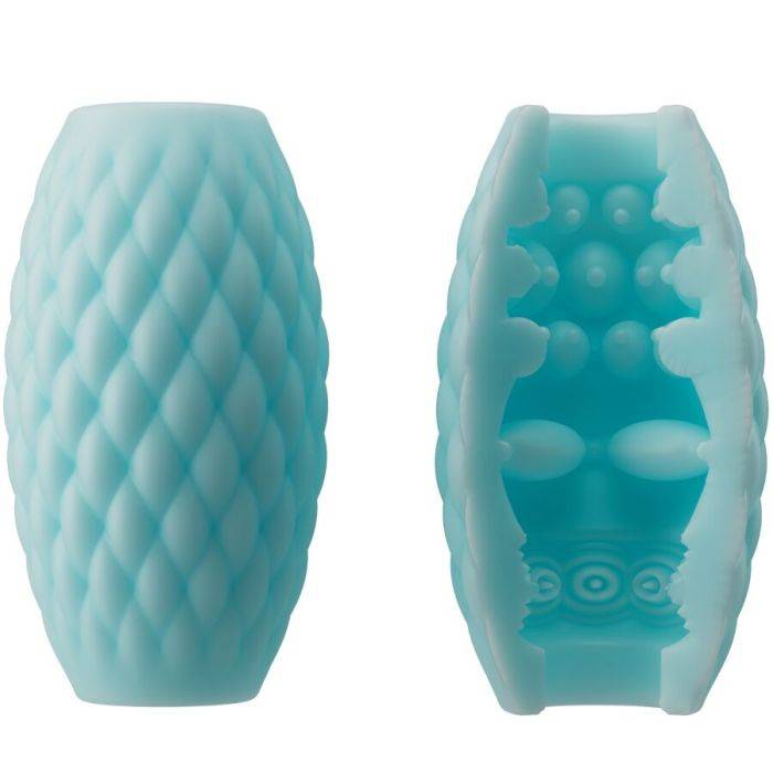 PRETTY LOVE - MASTURBADOR MASCULINO SILICONE ATHENA EROS AZUL CÃU