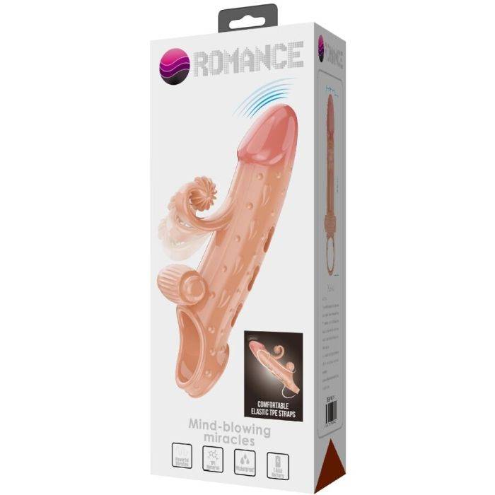 ROMANCE - MANGA VIBRANTE PARA PÃNIS NATURAL