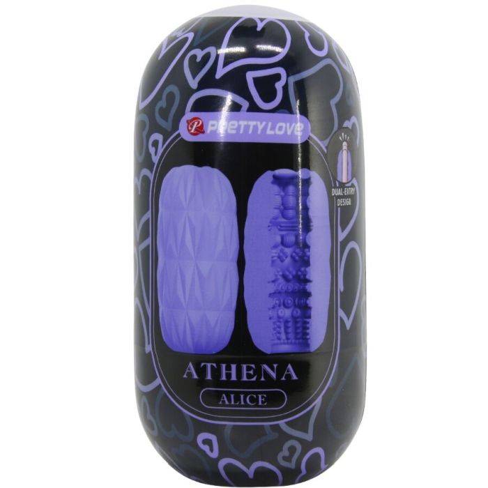 PRETTY LOVE - MASTURBADOR MASCULINO ATHENA ALICE ROXO
