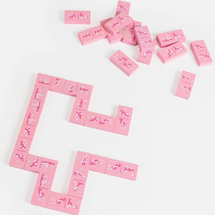 SECRETPLAY - JOGO DE DOMINÃ DE MADEIRA KINKY