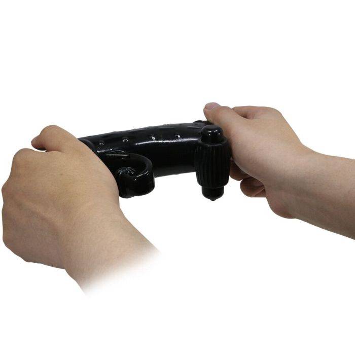 ROMANCE - MANGA VIBRANTE PARA PÃNIS PRETA