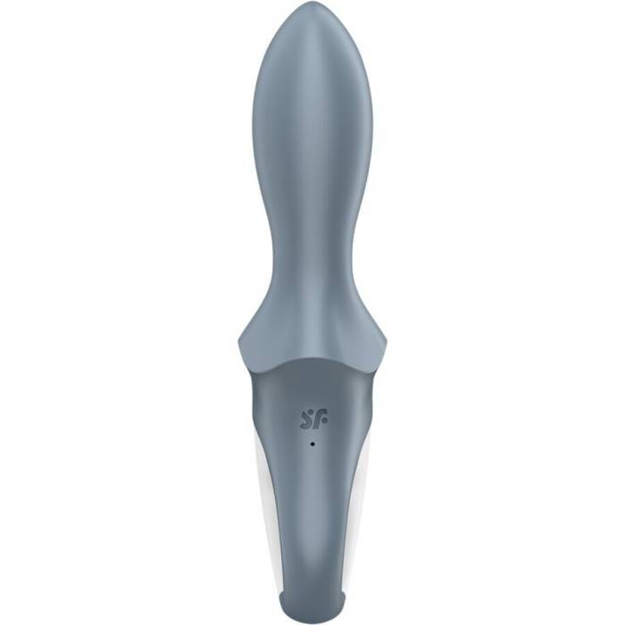 SATISFYER - BOMBA DE AR BOOTY 1 VIBRADOR INFLÃVEL ANAL CINZA