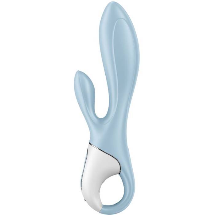 SATISFYER - BOMBA DE AR BUNNY 1 COELHO INFLÃVEL VIBRADOR AZUL