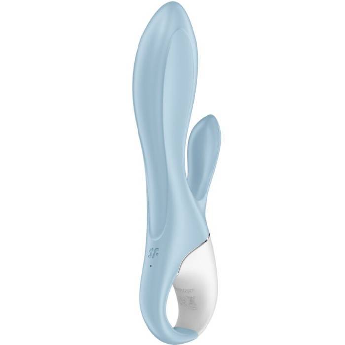 SATISFYER - BOMBA DE AR BUNNY 1 COELHO INFLÃVEL VIBRADOR AZUL