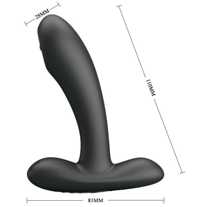 PRETTY LOVE - MASSAGEADOR VIBRATÃRIO ANAL E VAGINAL REMINTON PRETO