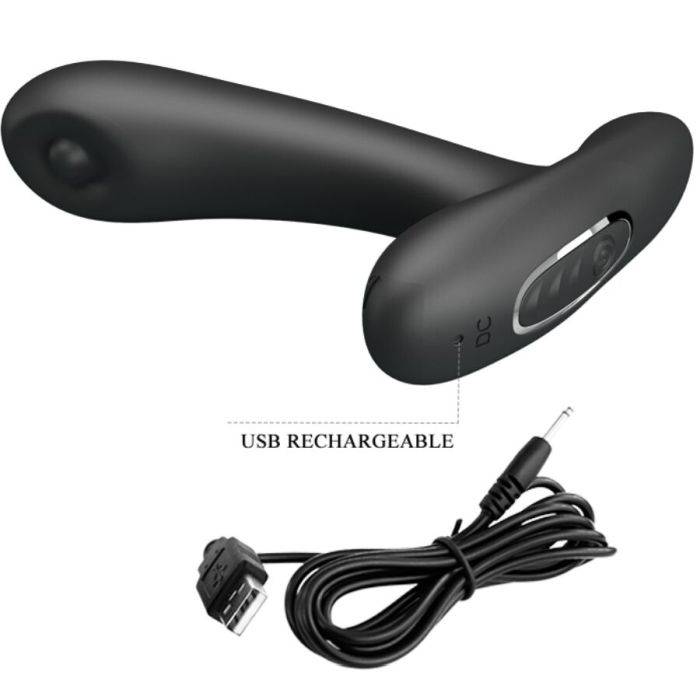 PRETTY LOVE - MASSAGEADOR VIBRATÃRIO ANAL E VAGINAL REMINTON PRETO