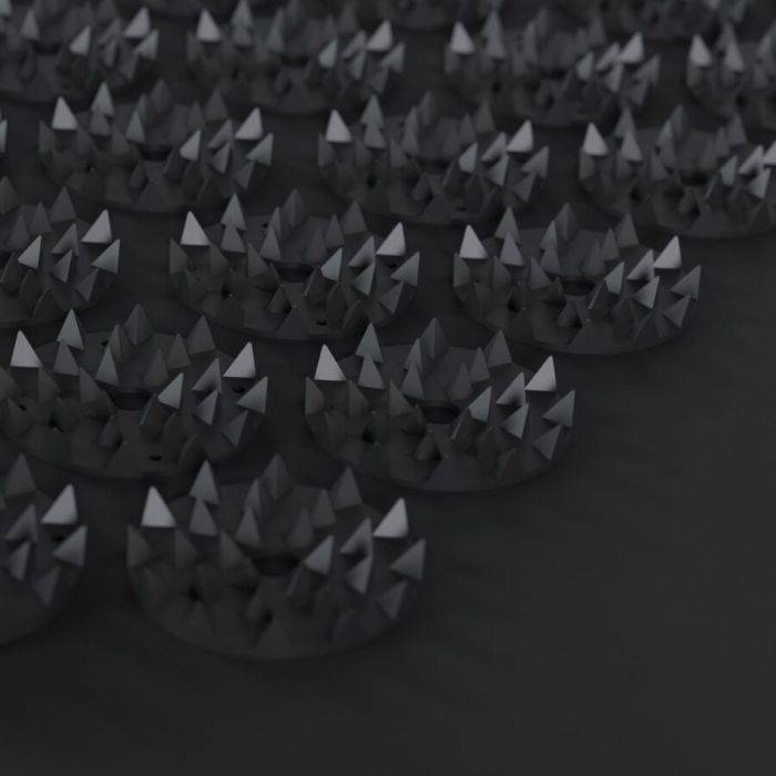 LELO - MASSAGEM CORPORAL ACUPRESSÃO TAPETE PRETO