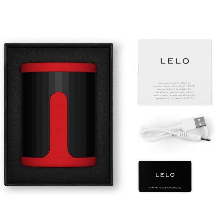 LELO - F2Sâ¢ TEAL MASTURBADOR MASCULINO VERMELHO
