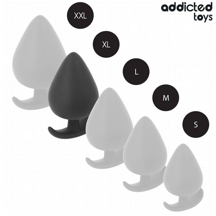 ADDICTED TOYS - PLUG ANAL TAMANHO XL 9.5 CM