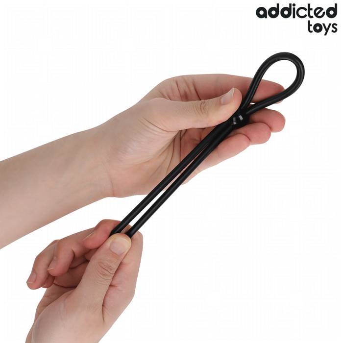 ADDICTED TOYS - CORDA DE SILICONE PARA O PÃNIS DE ALÃA ÃNICA