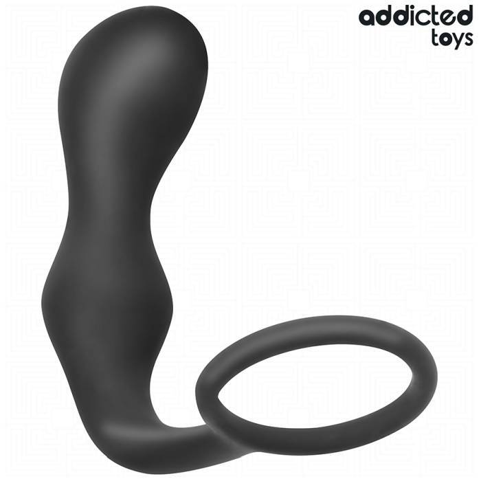 ADDICTED TOYS - PLUG ANAL COM ANEL MODELO 3