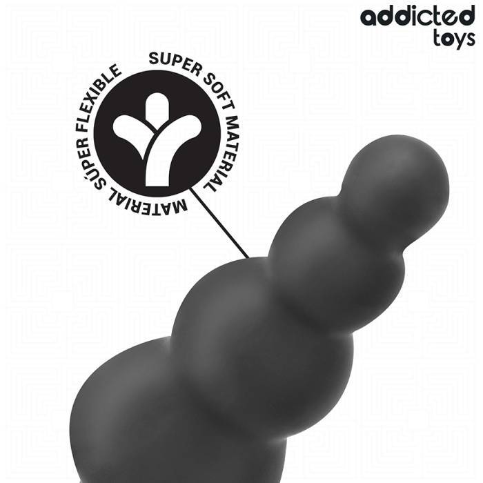 ADDICTED TOYS - PLUG ANAL COM ANEL MODELO 5