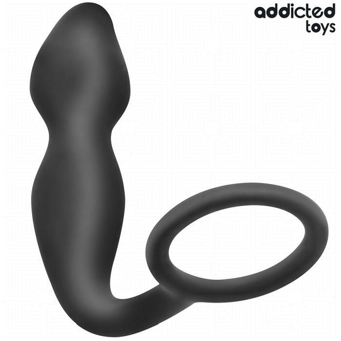 ADDICTED TOYS - PLUG ANAL COM ANEL MODELO 2