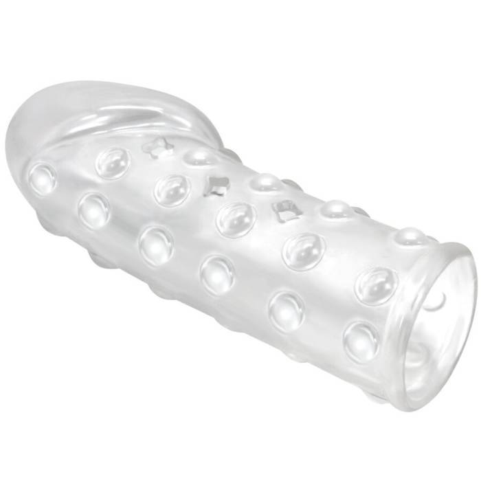 PRETTY LOVE - MANGA PARA PÃNIS APERTADA E VOLUMOSA TRANSPARENTE