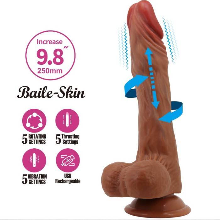 BAILE - CALISTO DILDO REALISTA 24 ...