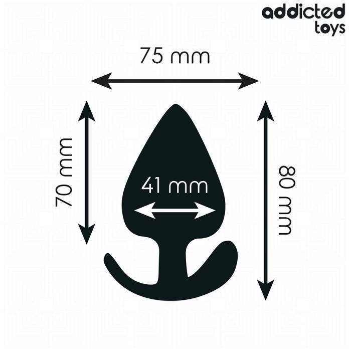 ADDICTED TOYS - PLUG ANAL TAMANHO L 8 CM